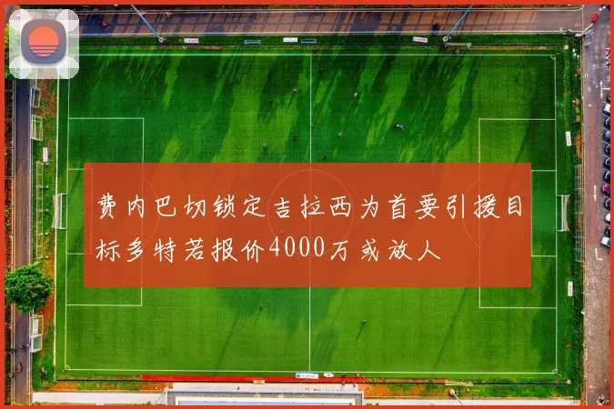 费内巴切锁定吉拉西为首要引援目标多特若报价4000万或放人
