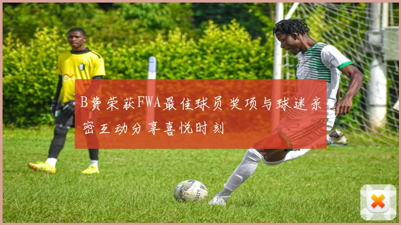 B费荣获FWA最佳球员奖项与球迷亲密互动分享喜悦时刻